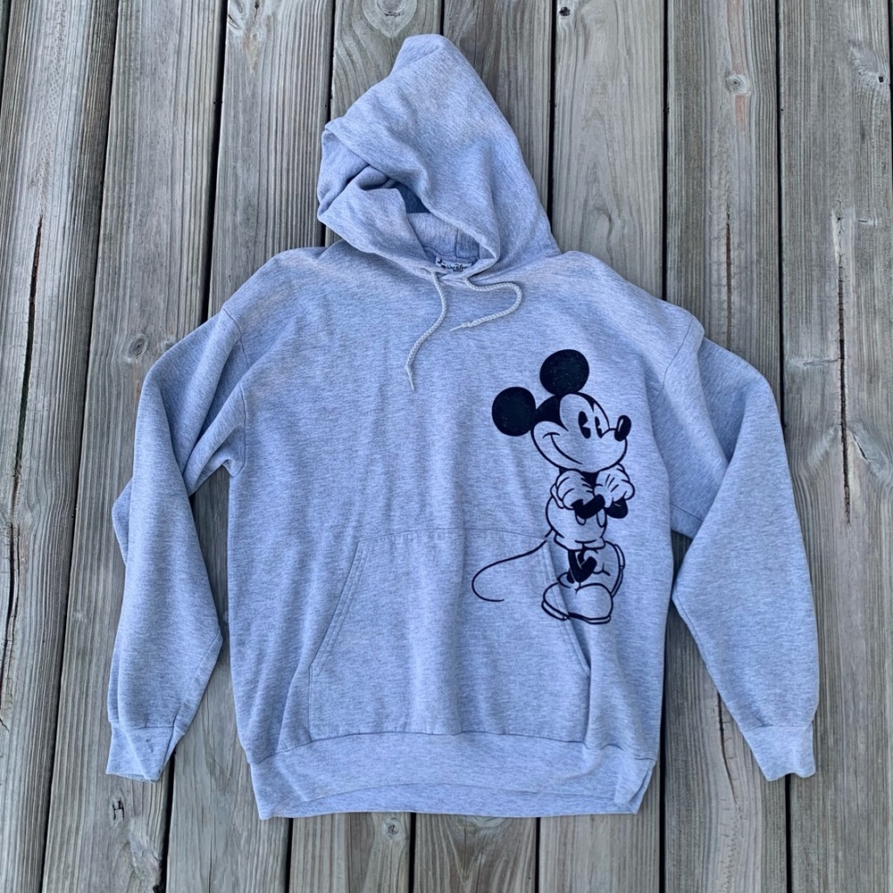 Vtg 90s Walt Disney World Mickey Mouse Hoodie